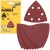 DeWALT DT3091 Papier ścierny trójkątny na rzep 93 x 93 mm gr. 60 10 szt.