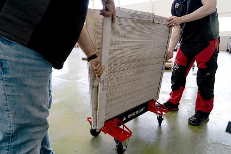 zastosowanie wózka 28912 RUBI