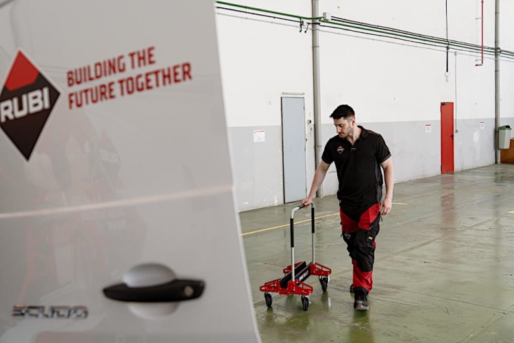 Wózek RHINO RUBI zastosowanie