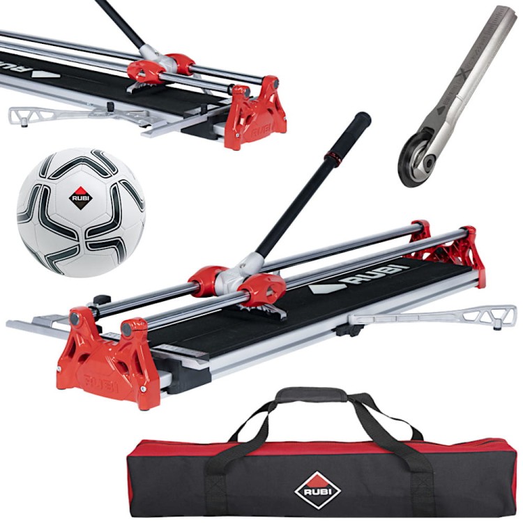 RUBI Przecinarka ręczna do płytek HIT-850 N + Pokrowiec + Piłka