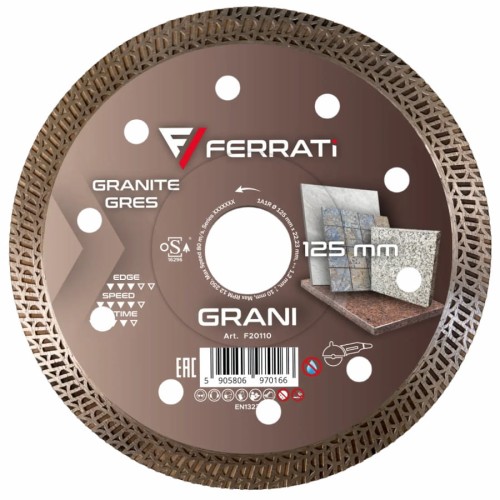 Tarcza diamentowa GRANI FERRATI F20110