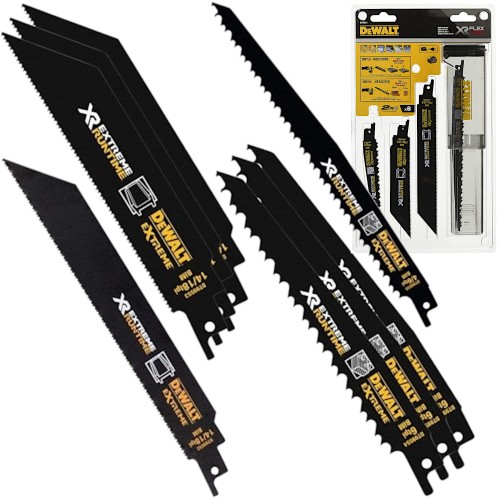 DEWALT DT99551 Zestaw brzeszczotów do pilarek szablastych XR Extreme Runtime