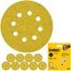 DEWALT DT3105 Papier ścierny na rzep 125mm P120 10szt