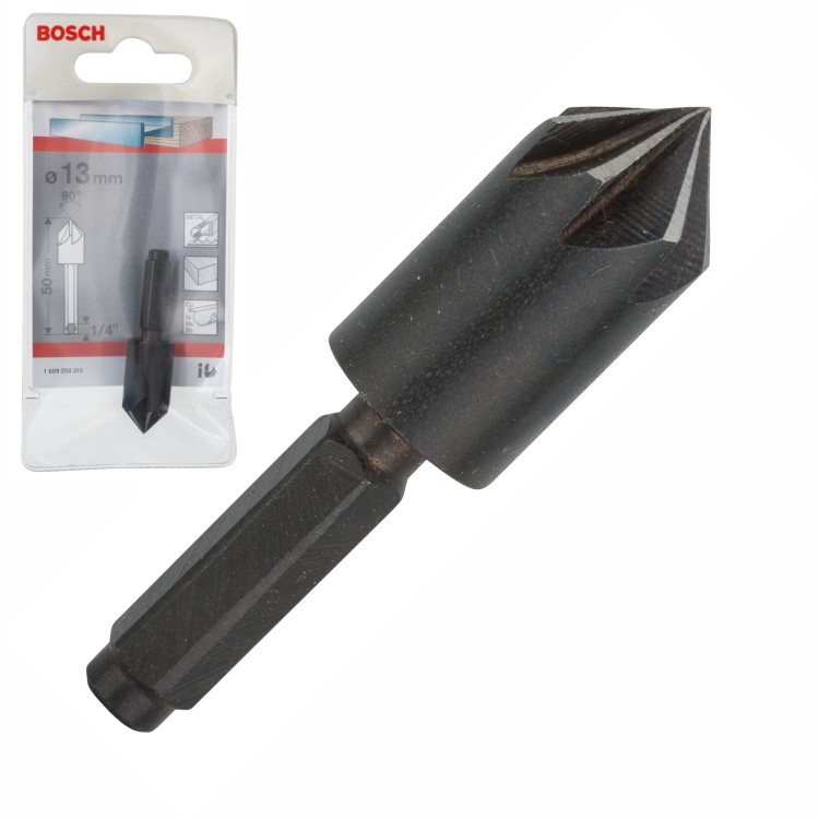 Pogłębiacz nawiertak stożkowy 13mm do metalu Bosch 1609200315