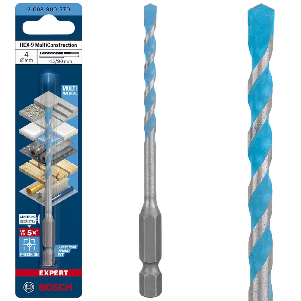 BOSCH Wiertło uniwersalne EXPERT HEX-9 Multi Construction 4x90mm 1szt.