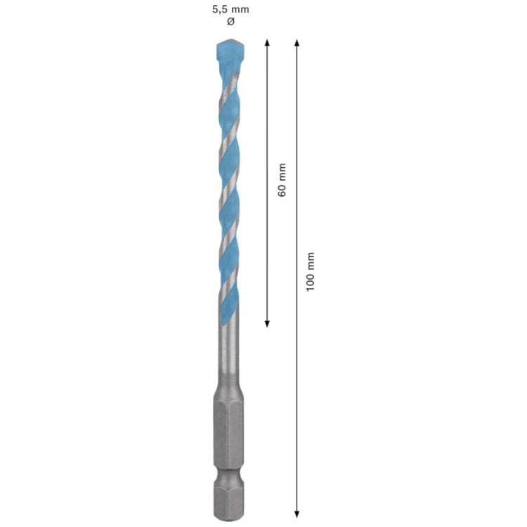 Wiertło uniwersalne BOSCH EXPERT HEX-9 Multi Construction