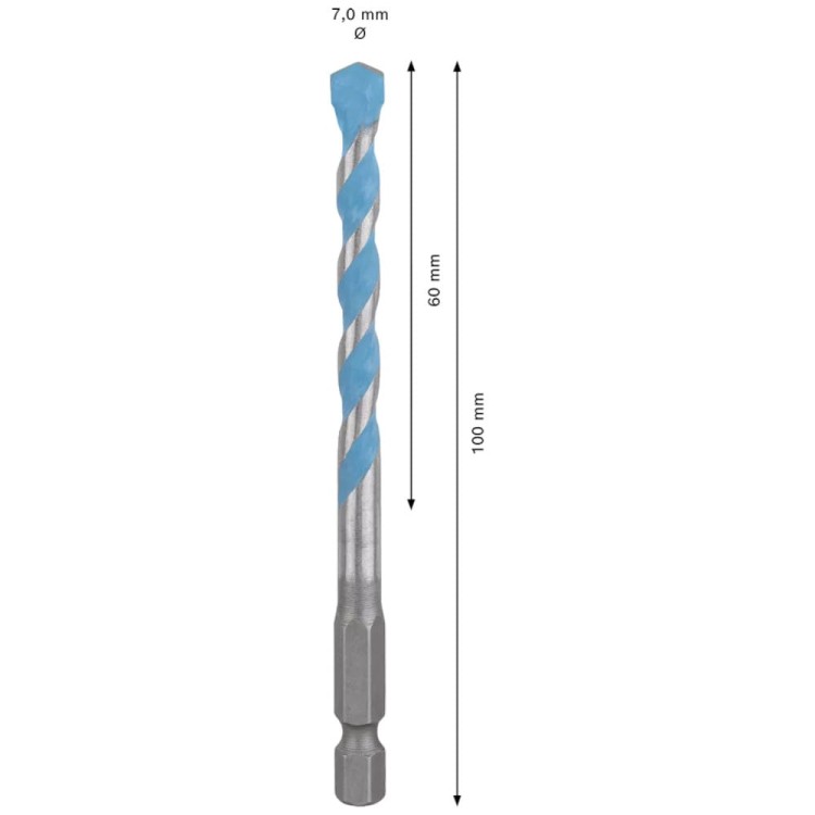 Wiertło uniwersalne BOSCH EXPERT HEX-9 Multi Construction