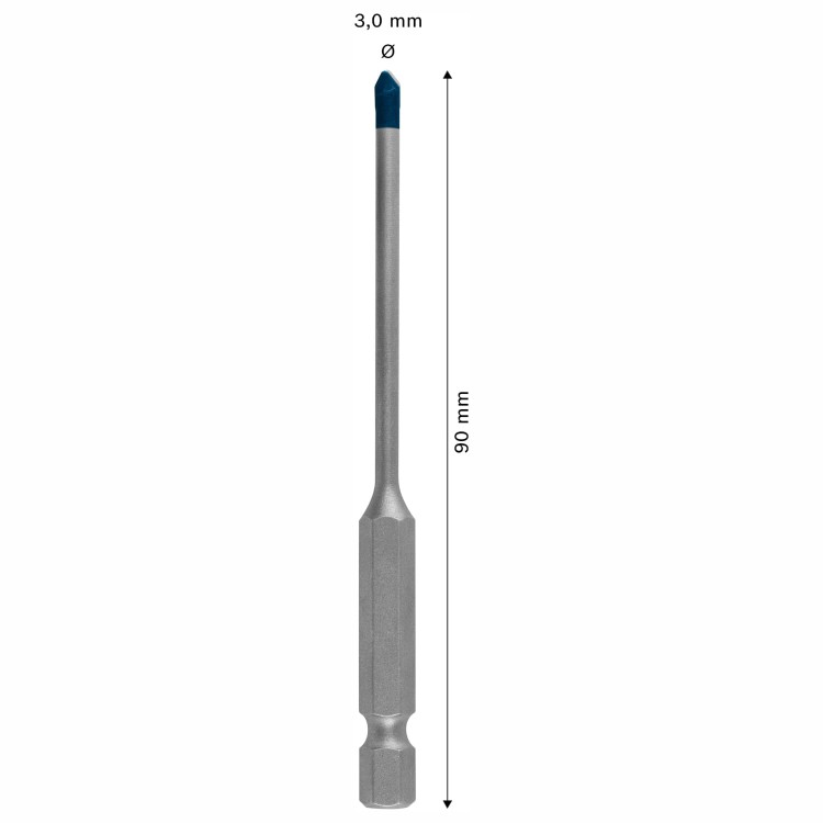 Wiertło EXPERT HEX-9 Hard Ceramic Bosch