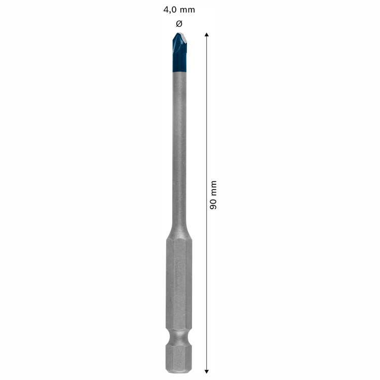 Wiertło EXPERT HEX-9 Hard Ceramic Bosch 2608900588