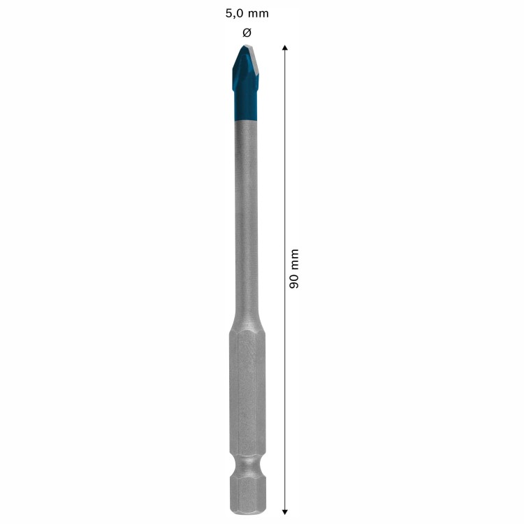 Wiertło EXPERT HEX-9 Hard Ceramic 5mm Bosch