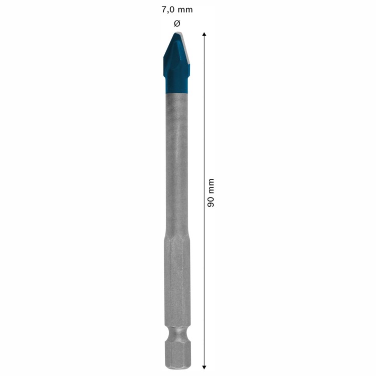 Wiertło EXPERT HEX-9 Hard Ceramic 7mm