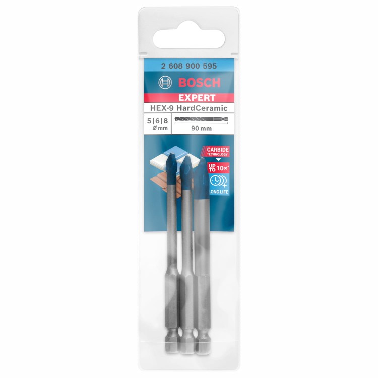 Zestawy wierteł Hard Ceramic Bosch 2608900595