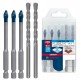 Zestawy wierteł EXPERT HEX-9 Hard Ceramic 6x90mm 5szt. Bosch 2608900599