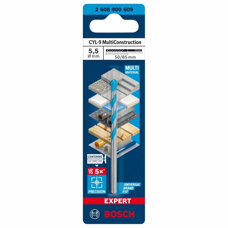 Wiertło Multi Construction 5,5x50x85mm Bosch 2608900609