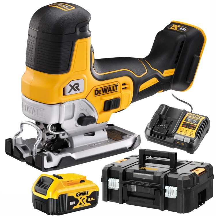 Wyrzynarka akumulatorowa 18V 5Ah ład TSTAK DeWALT DCS335P1