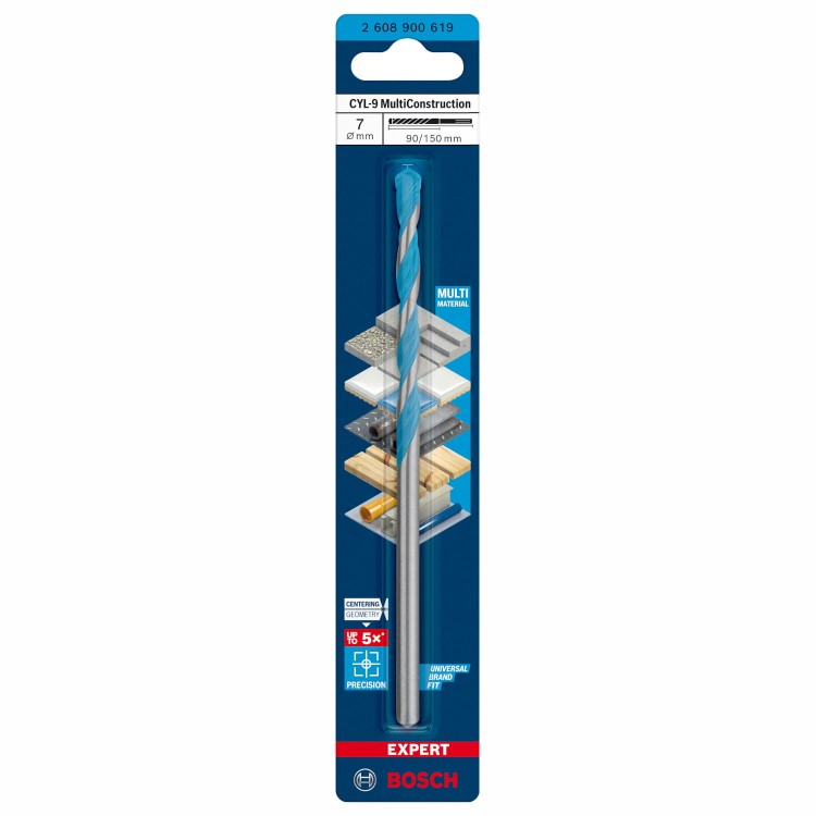Wiertło EXPERT CYL-9 Bosch 2608900619