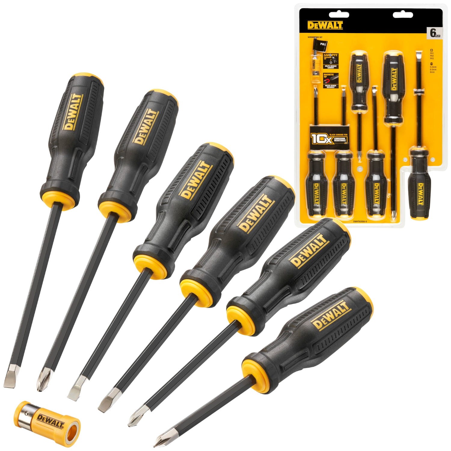 Zestaw wkrętaków 6szt. DeWALT DWHT62056-0