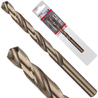 BOSCH Wiertło kręte HSS Cobalt do metalu, stali 10 x 133mm 1szt.