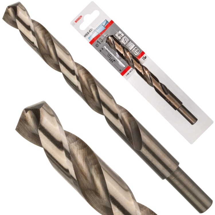 BOSCH Wiertło kręte HSS Cobalt do metalu, stali 13 x 151mm 1szt.