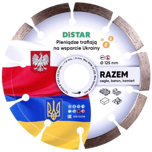 DISTAR Diamentowa tarcza tnąca do betonu