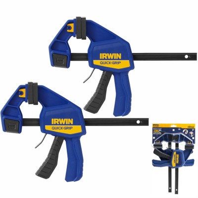 Ścisk stolarski jednoręczny 150mm 2szt. QUICK-GRIP IRWIN T5062QCEL7