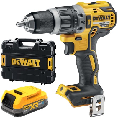 DEWALT Wiertarko Wkrętarka udarowa 18V 1.7Ah XR PowerStack DCD796E1T