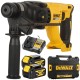 DEWALT DCH133M2 Młotowiertarka akumulatorowa SDS-Plus 18V + 2x aku 4Ah + ładowarka + walizka