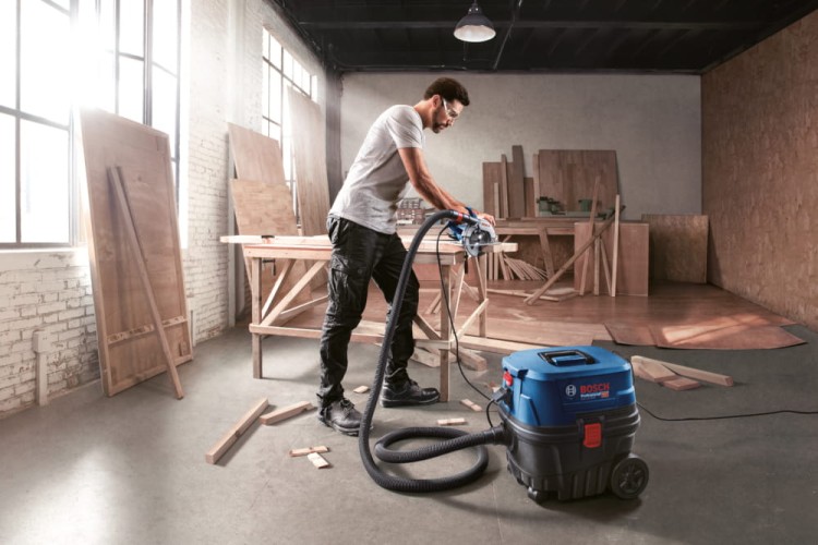 Odkurzacz przemysłowy BOSCH GAS 12-25 PL zastosowanie