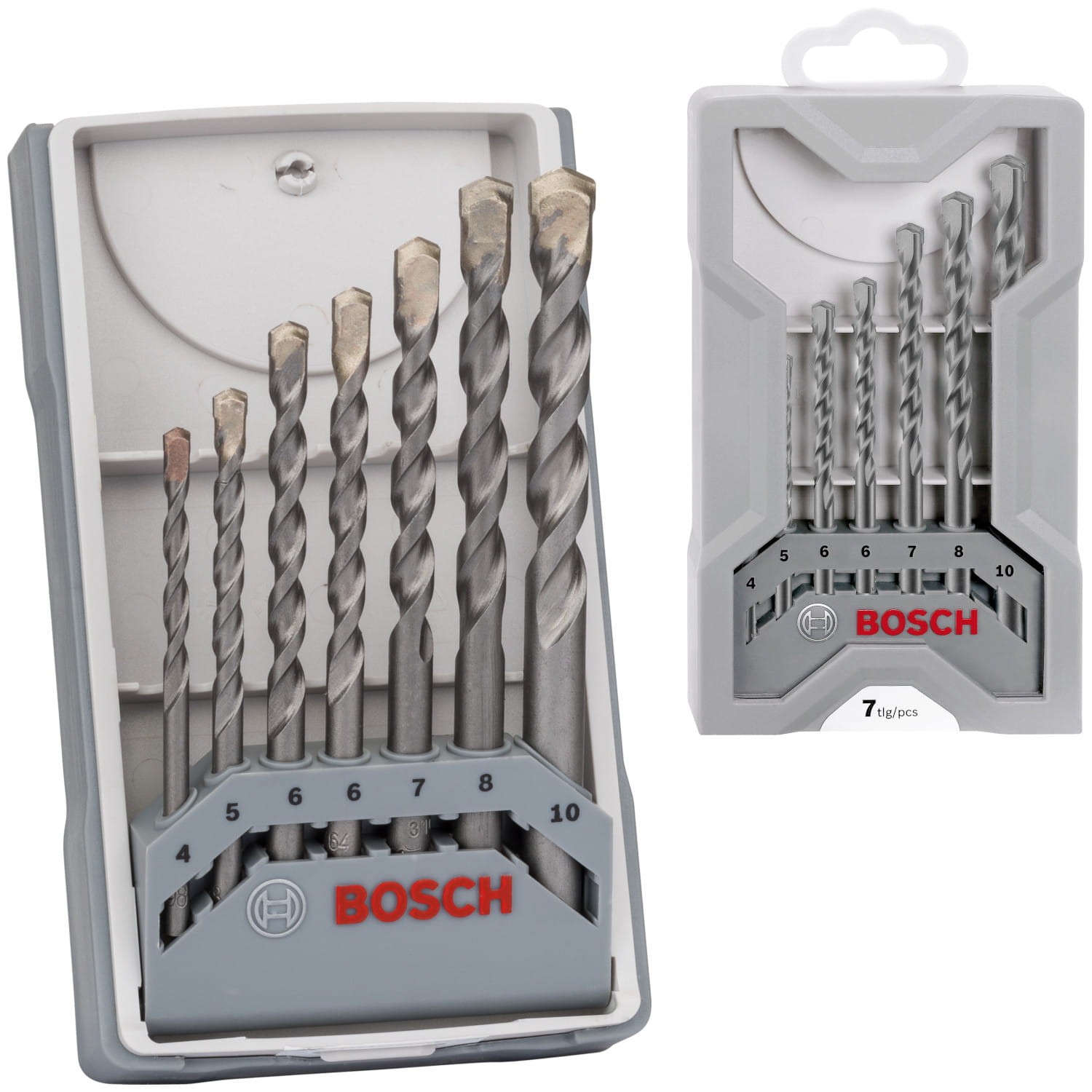BOSCH Zestaw 7 wierteł do betonu CYL-3 4-10 mm