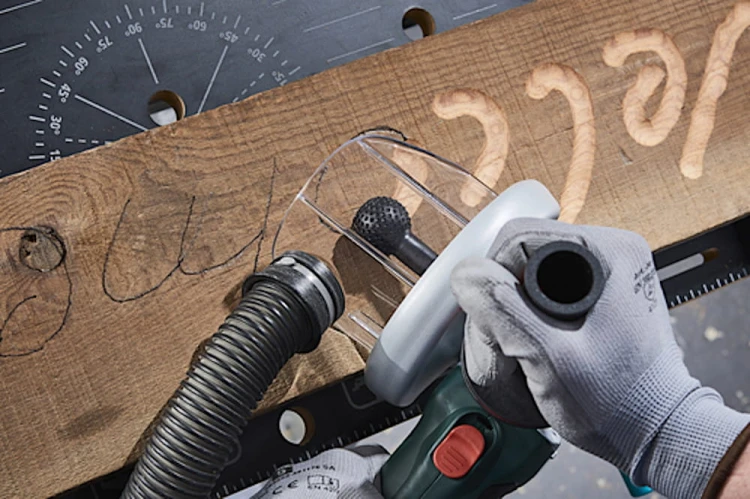 Osłona przeciwpyłowa Wolfcraft 4399000 zastosowanie