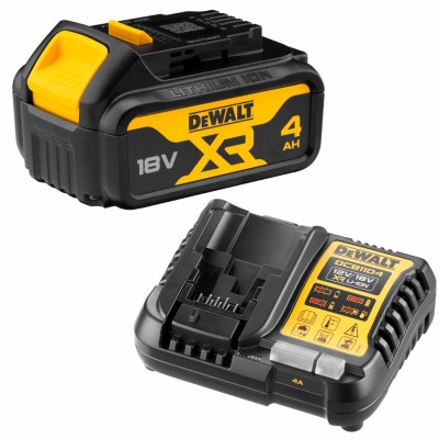 DEWALT DCB182 Akumulator 4.0Ah 18V + Ładowarka 4A 10.8-18V DCB1104