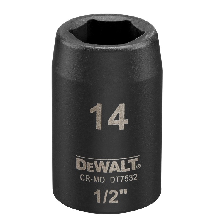 Klucz nasadowy EXTREME IMPACT płytki 1/2" 14mm DeWALT DT7532