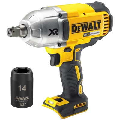 Klucz udarowy 18V XR 1/2" 950Nm body DeWALT DCF899N+ nasadka DT7532 14mm