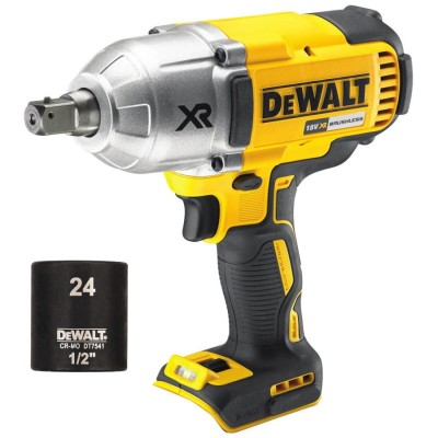 Klucz udarowy 18V XR 1/2" 950Nm body DeWALT DCF899N+ nasadka DT7541 24mm