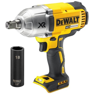 Klucz udarowy 18V XR 1/2" 950Nm body DeWALT DCF899N+ nasadka DT7552 18mm