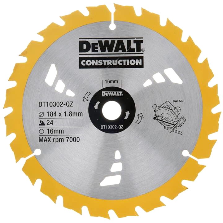 Tarcza pilarska 184mm DeWALT DT10302
