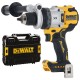 Wiertarko-wkrętarka udarowa 3-biegowa 18V XR 169Nm body walizka DeWALT