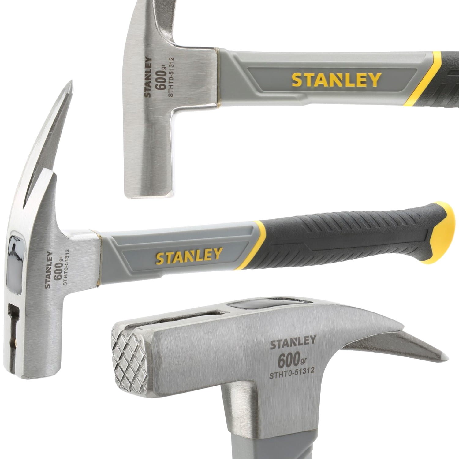 STANLEY STHT0-51312 Młotek ciesielski z włóknem szklanym 600g
