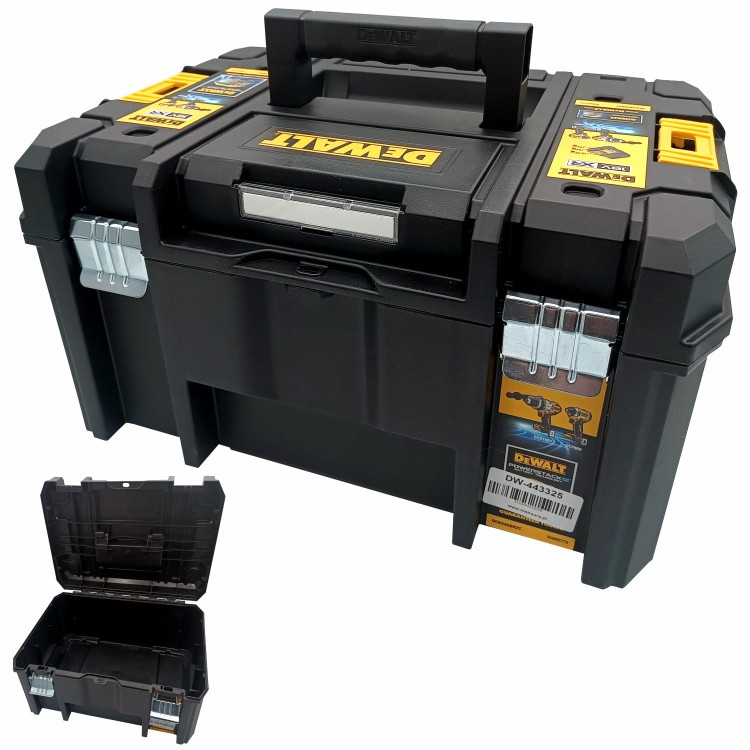 Skrzynka na narzędzia średnia kufer 440x332x240mm TSTAK DEWALT