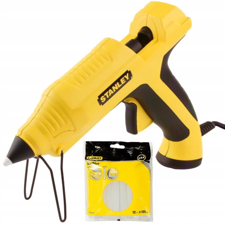 STANLEY Pistolet do klejenia na gorąco GR50 + Klej w sztyftach