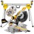 Pilarka ukosowa z posuwem 1675W 305mm DeWALT DWS780 + stół DE7033 + DT1960