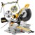 Pilarka ukosowa 1675W 305mm DeWALT DWS780 + stół DE7023 + tarcza DT1184