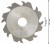 Frez tarczowy BOSCH 3608641013