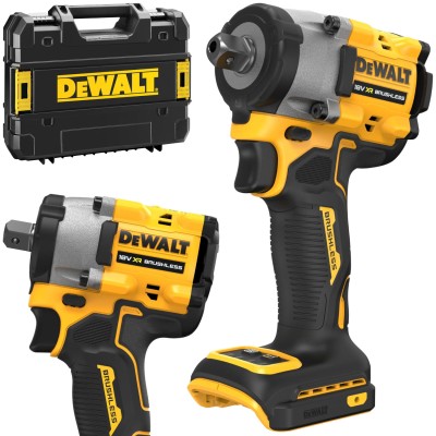 DeWALT Klucz udarowy bezszczotkowy 1/2" 18V 406Nm DCF922NT body + walizka