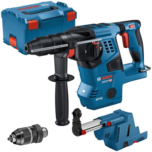 Młotowiertarka 18V 3,3J Bosch GBH 18V-28 CF body + GDE 18V-16 + L-BOXX 238