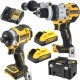 DeWALT DCK2200H2T Zestaw DCD1007 + DCF860 + 2x 5,0Ah POWERSTACK + TSTAK