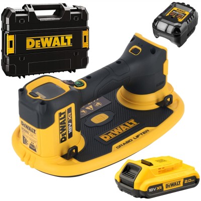Podnośnik próżniowy 18V XR GRABO 2Ah ład walizka DeWALT DCE590D1T