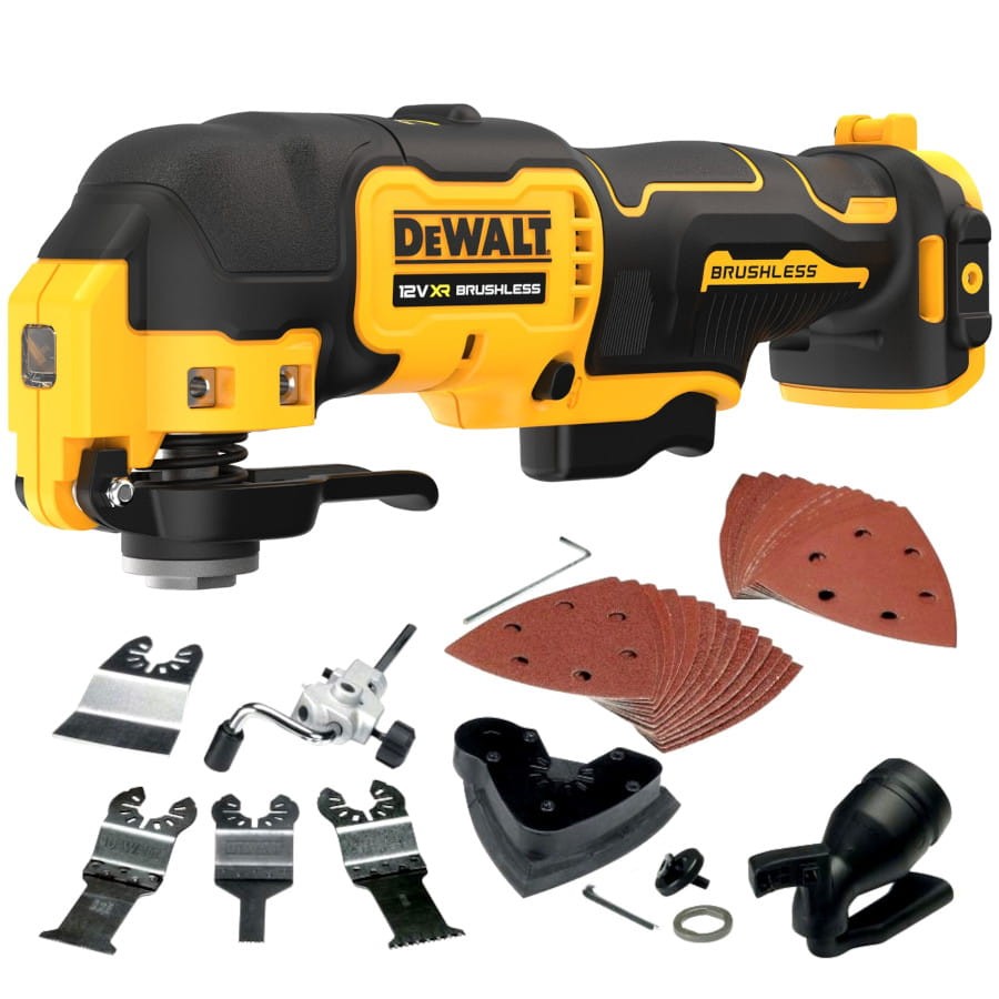 DEWALT DCS353N Narzędzie wielofunkcyjne oscylacyjne 12V + akcesoria