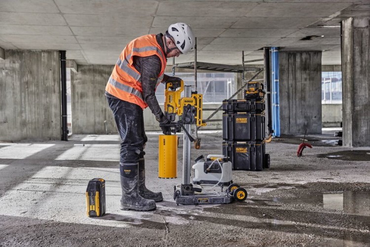 zastosowanie Podstawy wiertnicy DeWALT POWERSHIFT