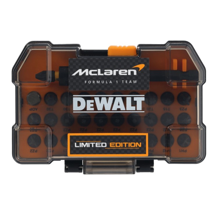 Zestaw końcówek PH PZ Torx w ToughCase+ 32el. McLaren DeWALT DT70900T